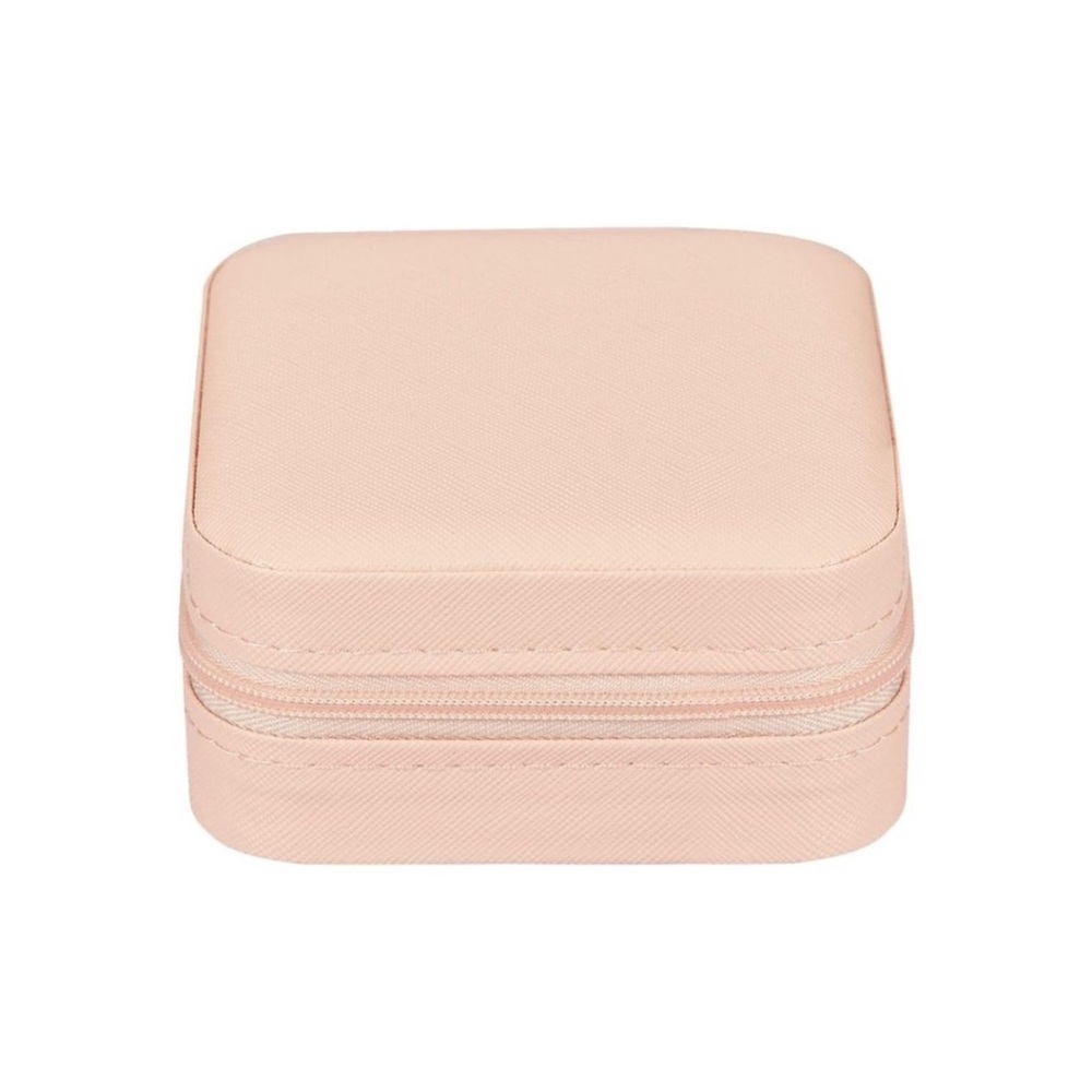 Mini travel Jewelry Case (4 inches x 4 inches x 2 inches tall)